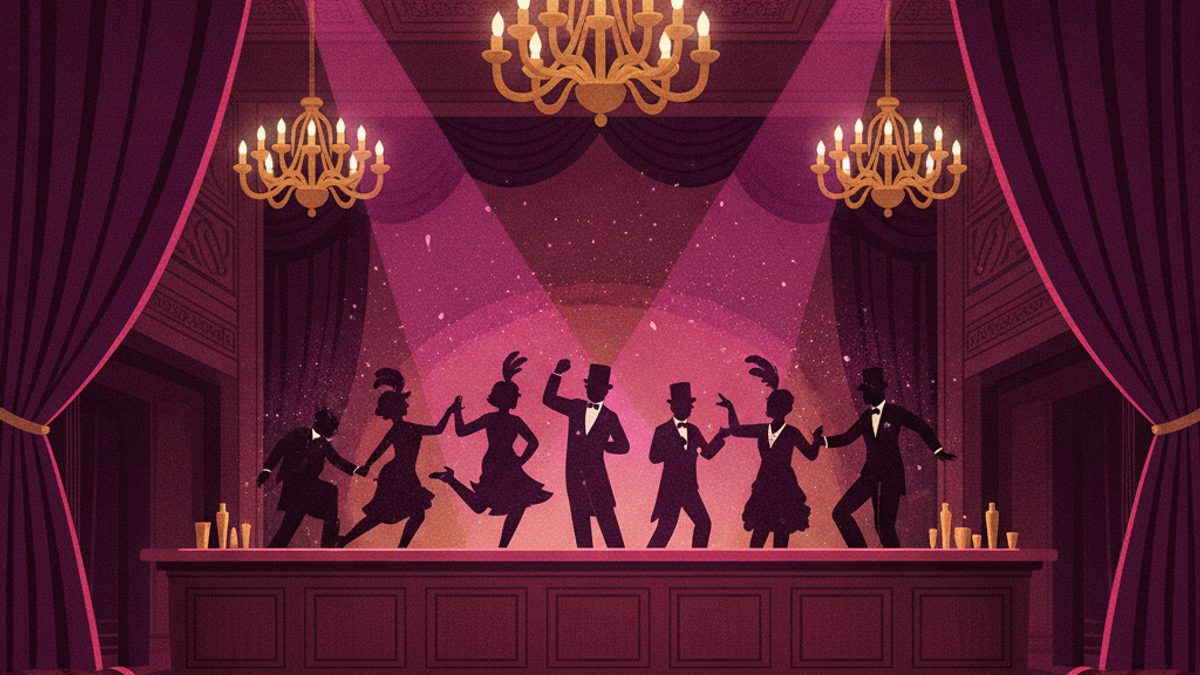 Atomic Saloon Show — live event artwork