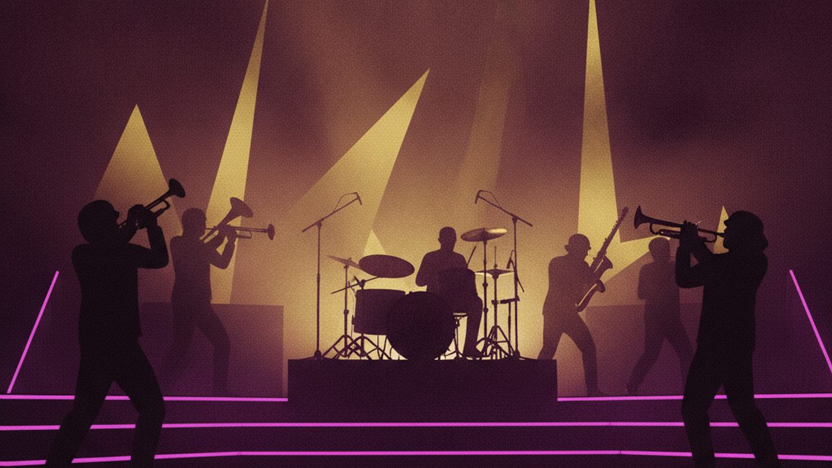 Earth, Wind and Fire — live event artwork