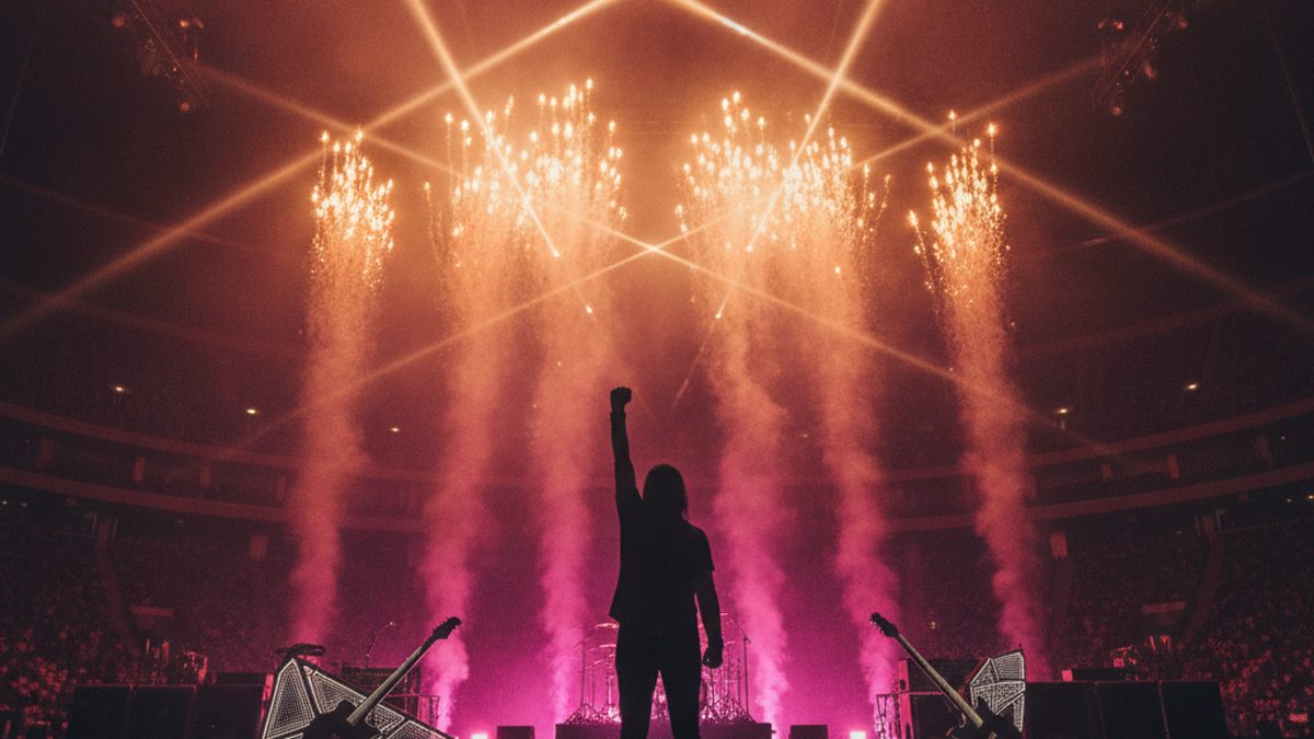 Foo Fighters — live event artwork