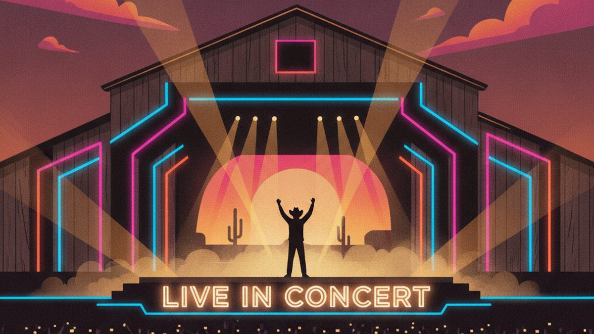 Luke Bryan — live event artwork