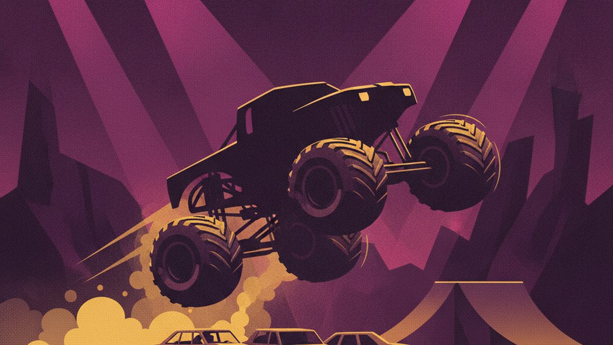 Monster Jam — live event artwork