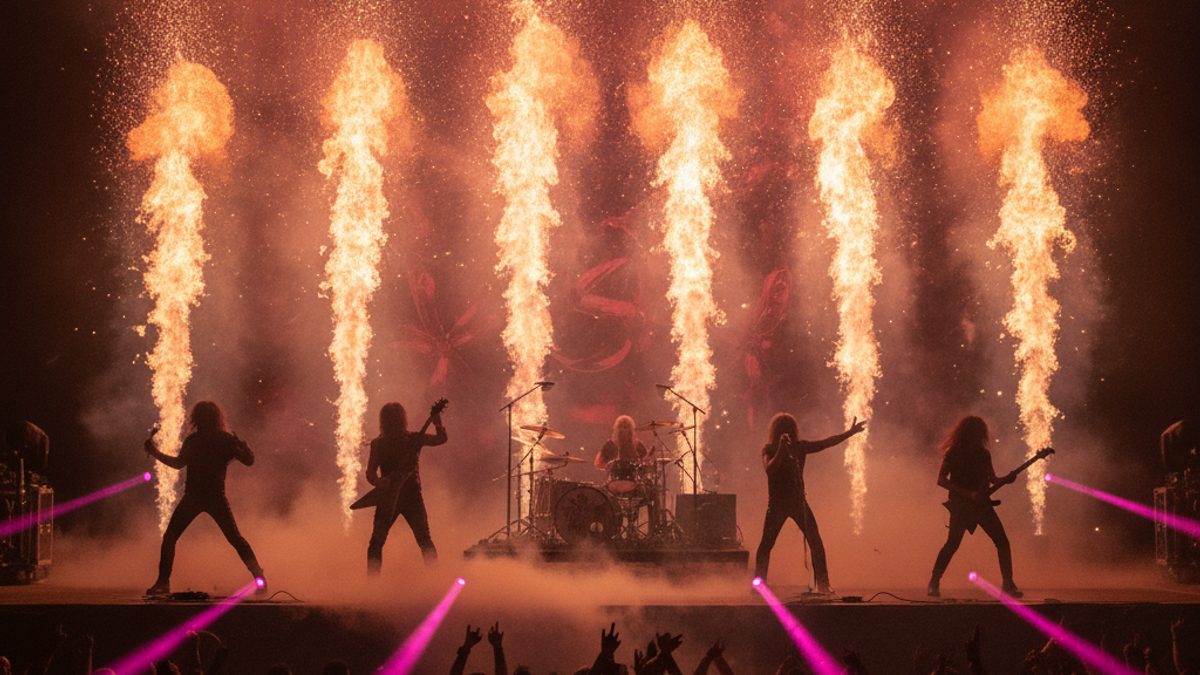 Motley Crue — live event artwork