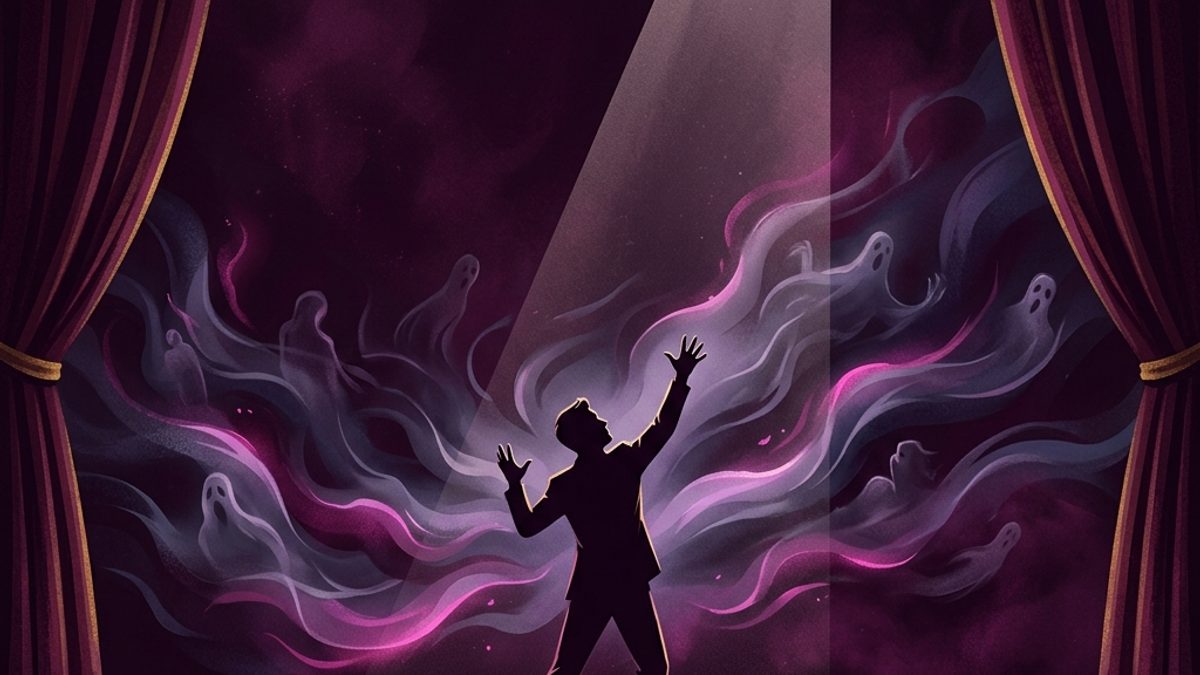 A Ghost in Your Ear — live event artwork