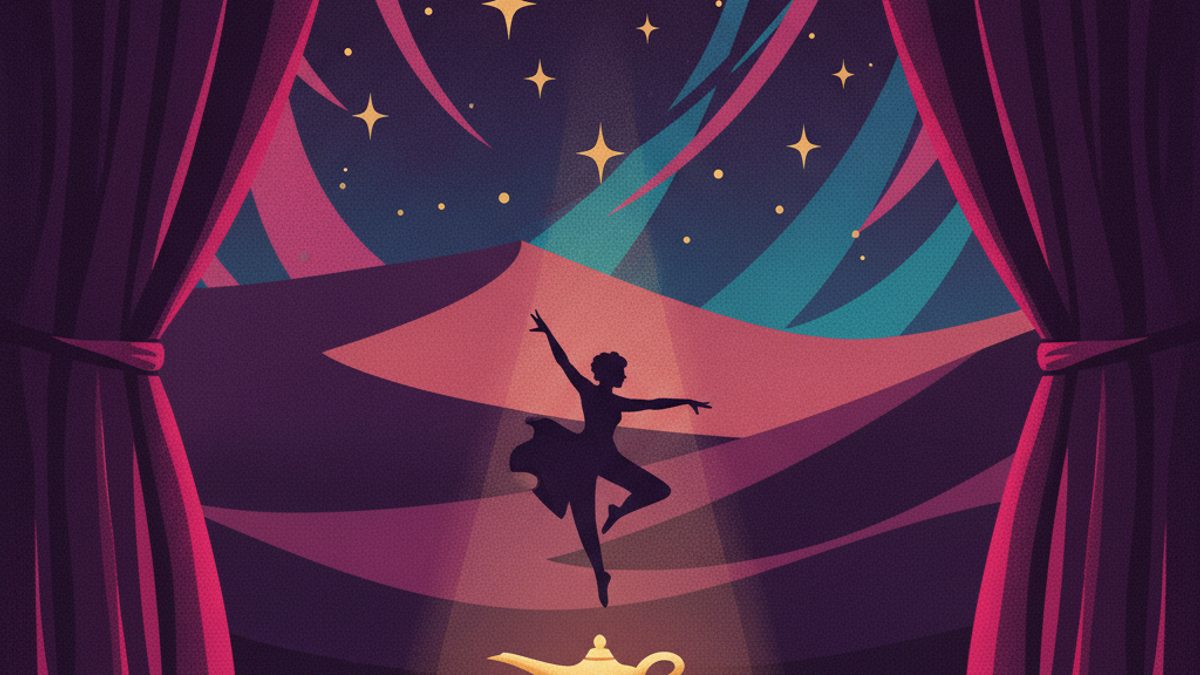 Aladdin — live event artwork