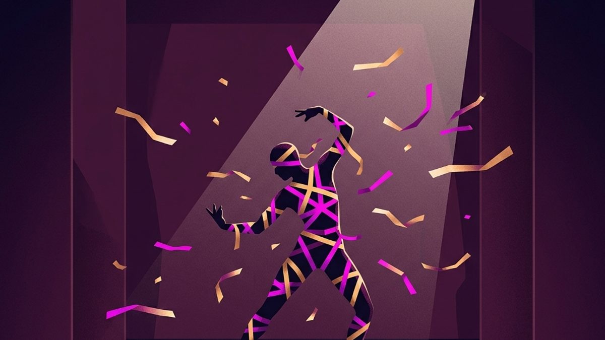 Tape Face — live event artwork