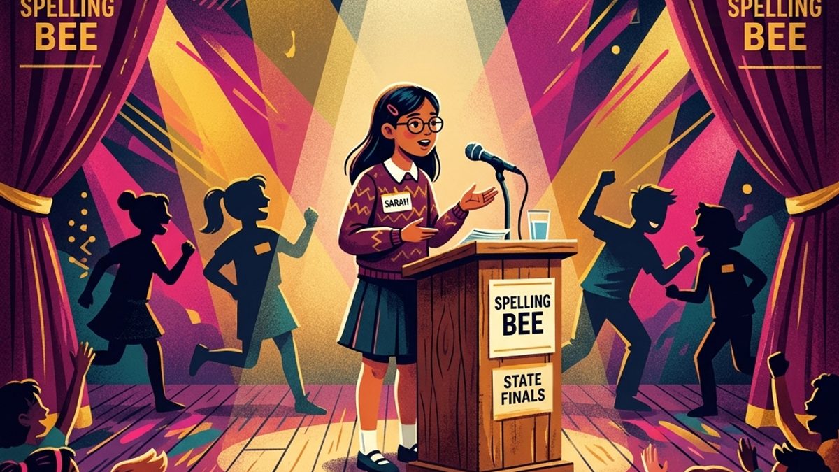 The 25th Annual Putnam County Spelling Bee — live event artwork