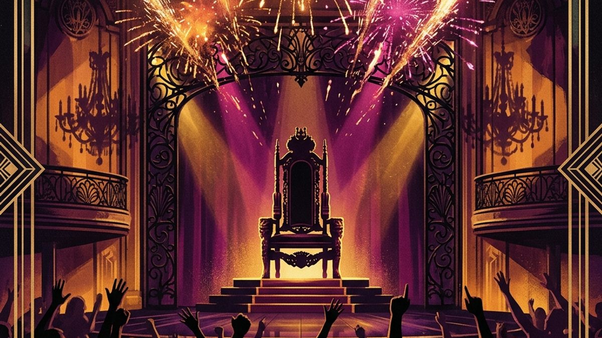 The King Comes Home — live event artwork