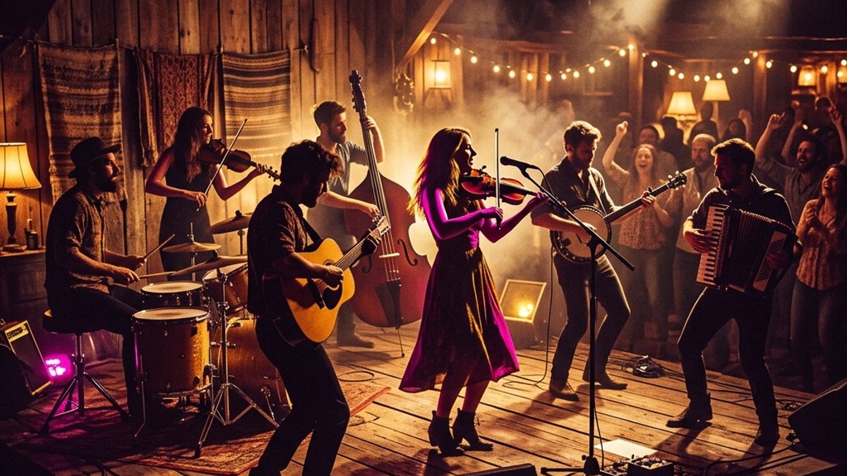 The Mary Wallopers — live event artwork
